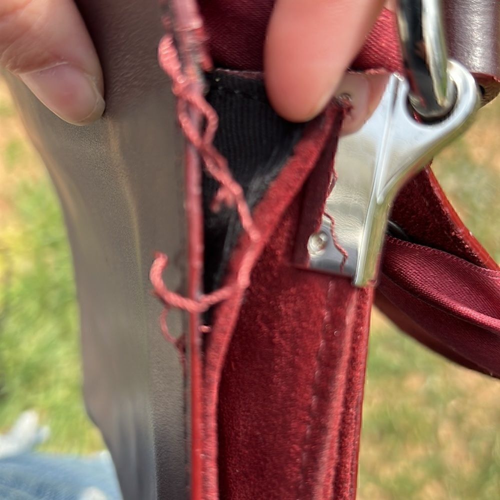 Topshop Leather and Ribbon Crossbody Bag - Picture 14 of 14